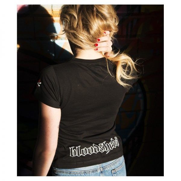 CAMISETA ALAS NEGRA CHICA