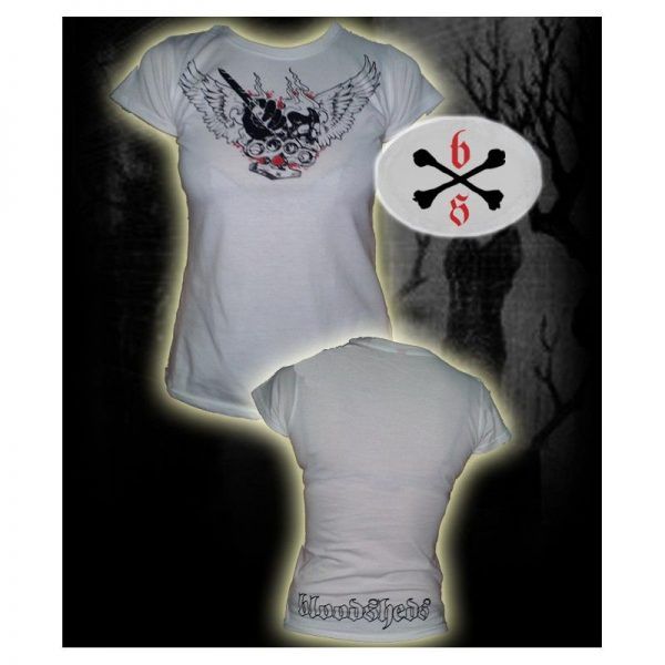 CAMISETA ALAS BLANCA CHICA