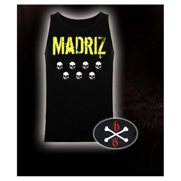 CAMISETA TIRANTES MADRIZ NEGRO