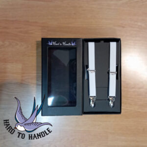 tirantes blancos- hth-caja TIRANTES BLANCOS HARD TO HANDLE
