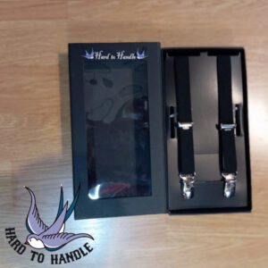 tirantes negros- hth-caja TIRANTES NEGROS HARD TO HANDLE