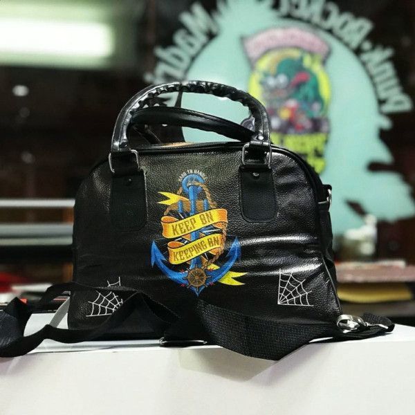 BOLSO HARD TO HANDLE ANCLA PIEL