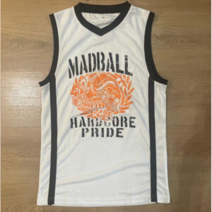 CAMISETA MADBALL BASKET BLANCA