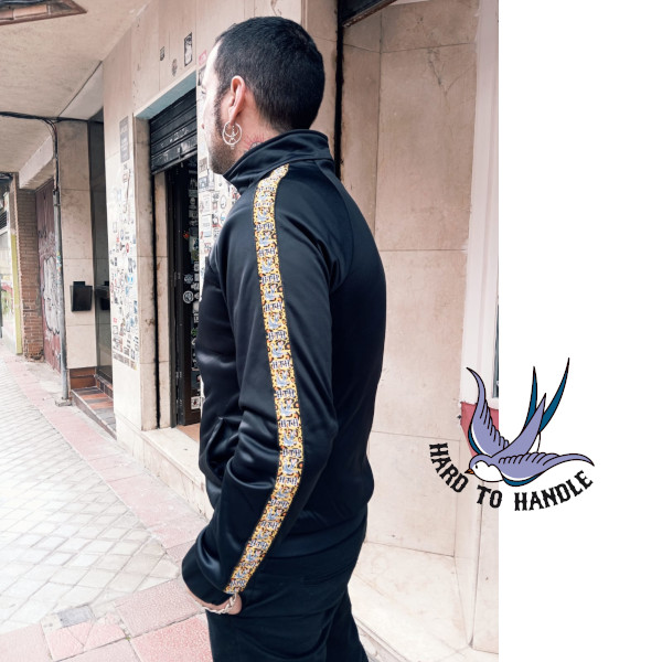 CHAQUETA SUDADERA URBAN TIRA LEO HARD TO HANDLE UNISEX