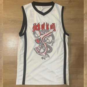 CAMISETA SICK OF IT ALL BASKET BLANCA
