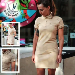 VESTIDO POLO HTH BEIGE