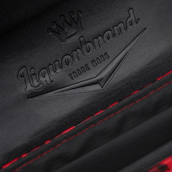 BOLSO LEOPARDO ROJO LIQUOR BRAND