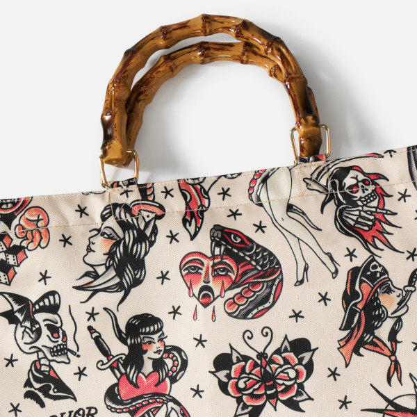 BOLSA TOTEBAG TATTOO FLASH