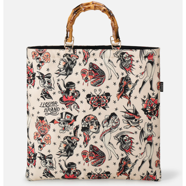 BOLSA TOTEBAG TATTOO FLASH