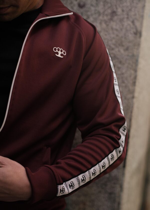 Chaqueta tira cremallera BLOODSHEDS Granate