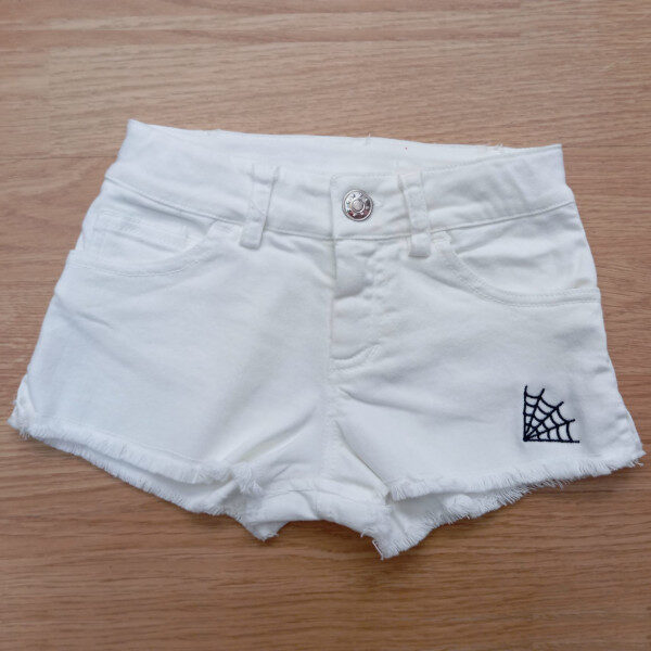 PANTALÓN CORTO INFANTIL BLANCO HARD TO HANDLE