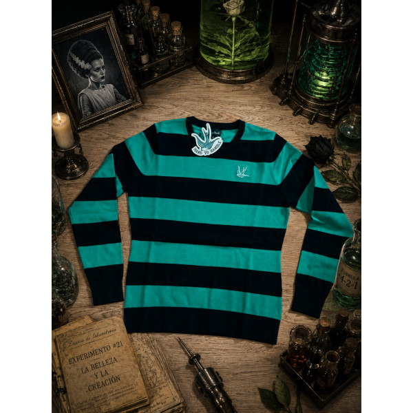 JERSEY FRANKIE RAYAS VERDES Y NEGRAS HARD TO HANDLE CHICA